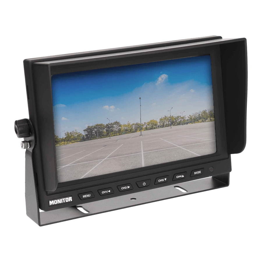 iBeam TE-9VS-4 Commercial Quad-View Monitor - 9 Inch