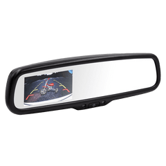 iBeam TE-AD43 OE Style Auto-Dimming Mirror - Built-In 4.3 Inch Monitor