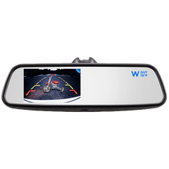 iBeam TE-CTM45 4.5 Inch Compass/Temp Mirror Monitor