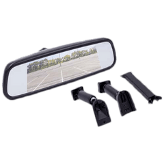 iBeam TE-RM7 7 Inch Mirror/Monitor Single View with 3 Inputs