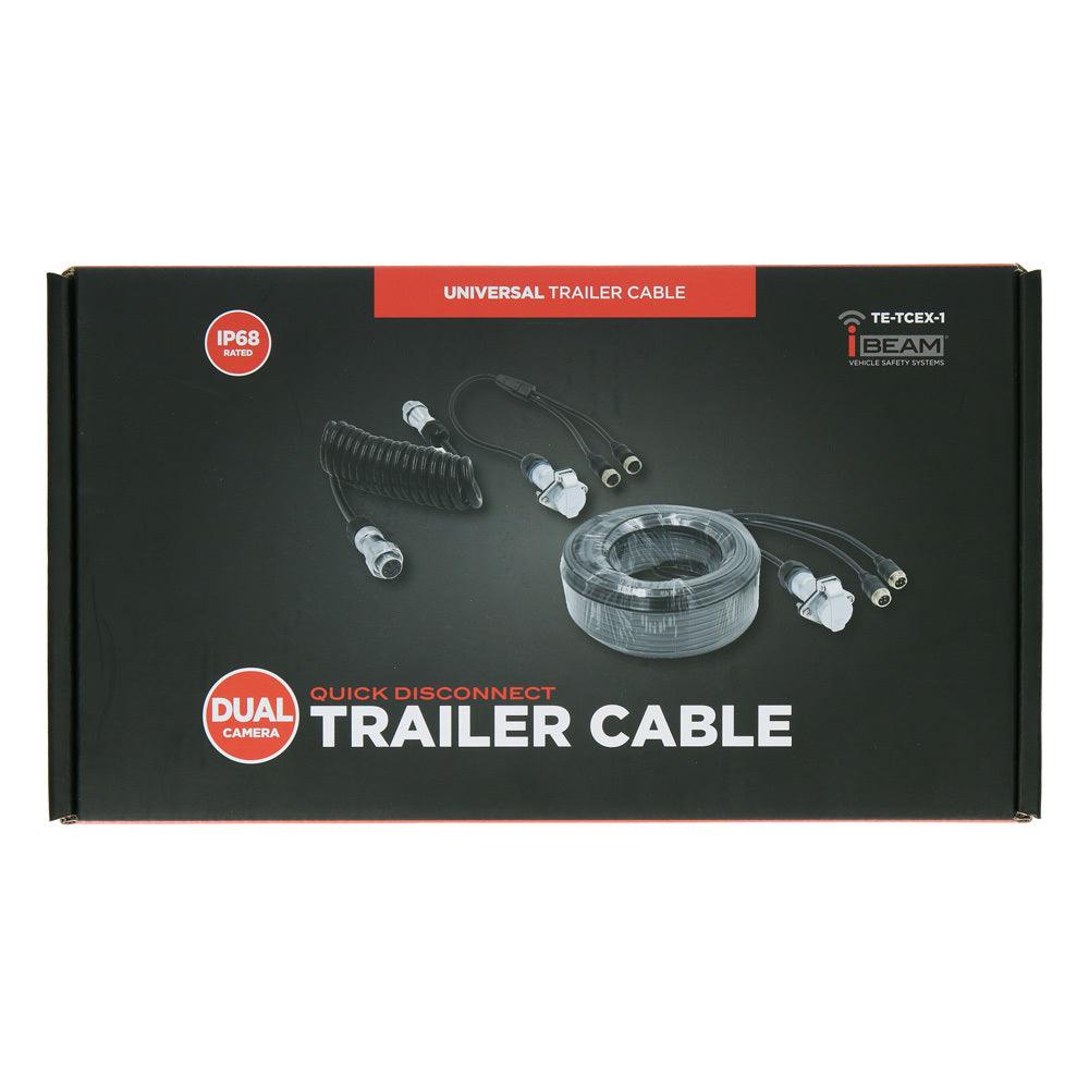 iBeam TE-TCEX-1 Dual Channel Quick Disconnect Trailer Cable