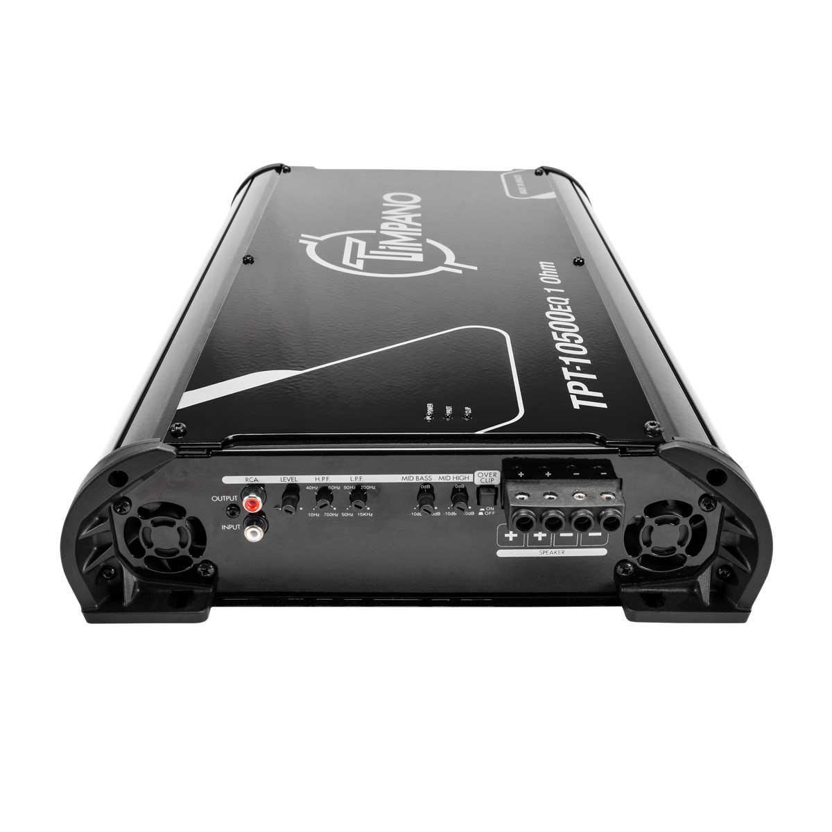 Timpano Audio TPT-10500EQ 1 Ohm 1 Channel Car Audio Amplifier