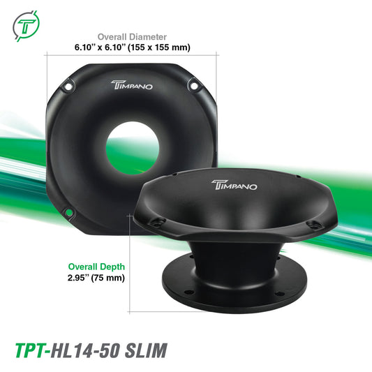Timpano Audio TPT-HL14-50 Slim Designed for car door installation Car Audio | Pro Audio