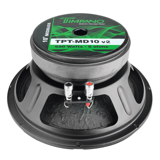 Timpano Audio TPT-MD10 V2 10" Pro Audio Midbass Loudspeaker