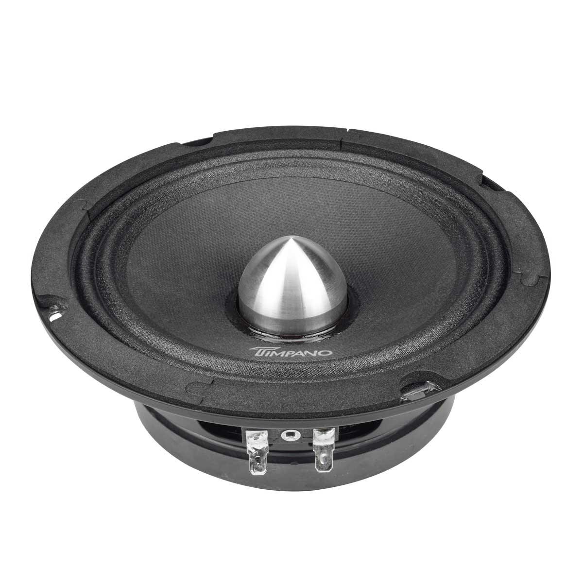 Timpano Audio TPT-MR6-4 BULLET 6.5" Midrange Bullet Car Speaker 4 Ohm