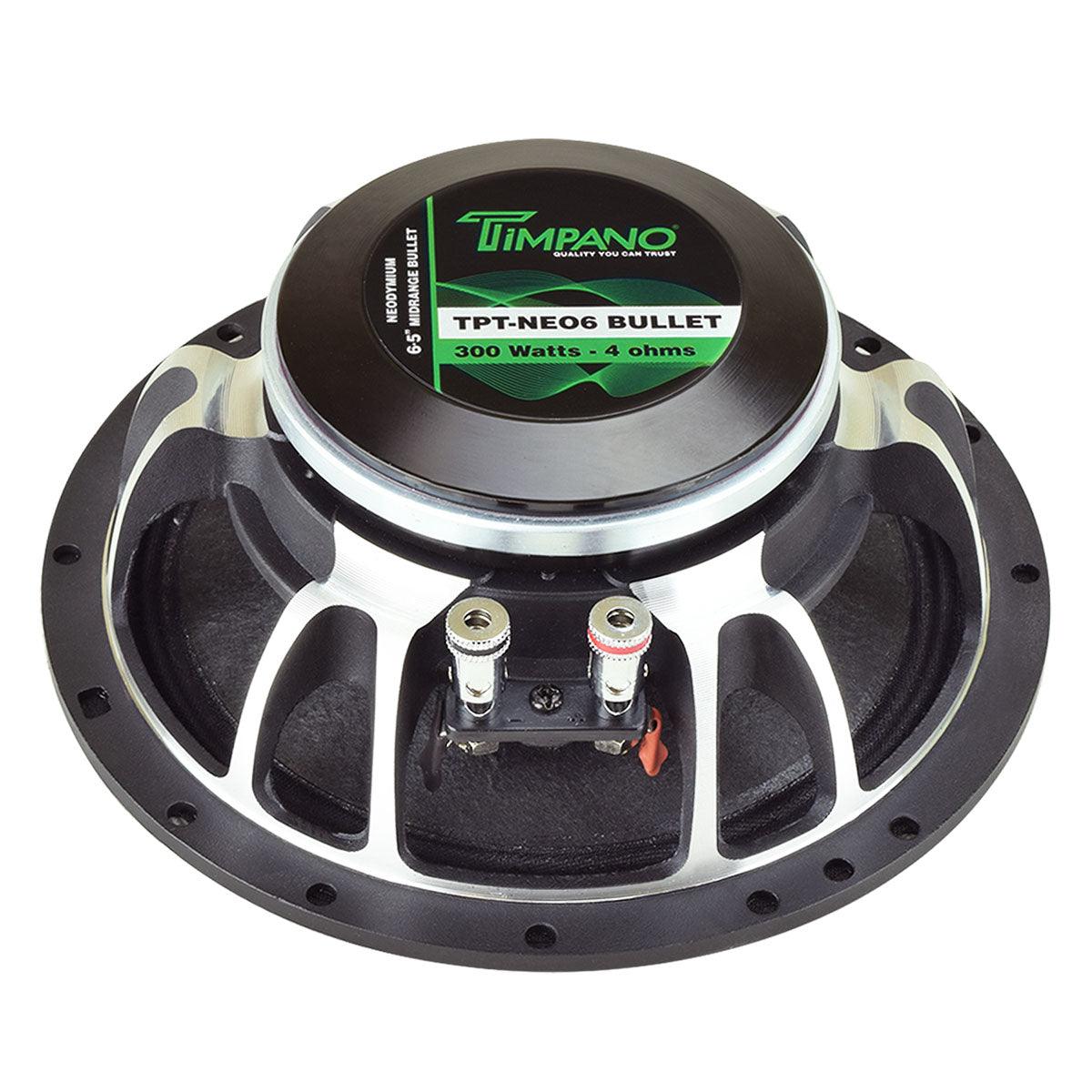 Timpano Audio TPT-NEO6 Bullet 6.5" Pro Audio Midrange Loudspeaker Car Audio | Pro Audio