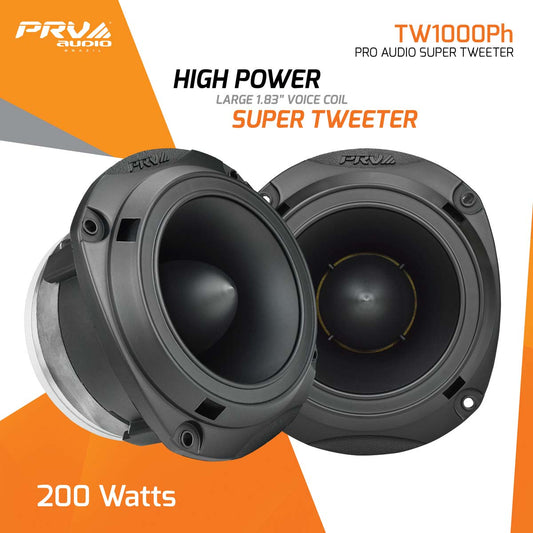 PRV Audio TW1000Ph Pro Audio Super Tweeter