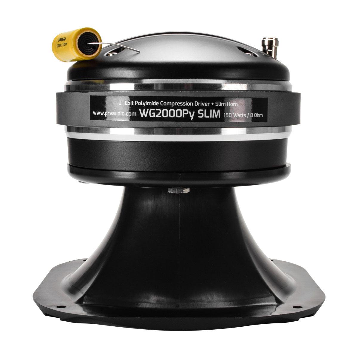 PRV Audio WG2000Py SLIM 2" Exit Mids & Highs Compression Driver With Horn