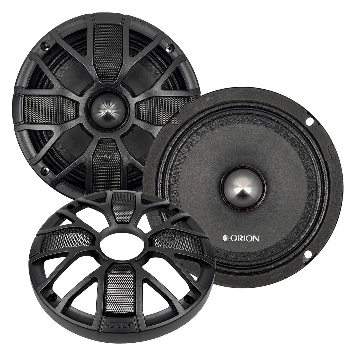 Orion XSM805SL 8" 350 RMS / 1500 MAX Slim Ultra Efficient Midrange Speakers