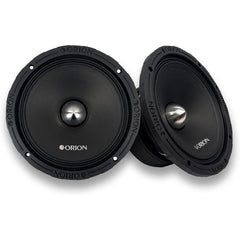 Orion XTX854 8" 400 Watts RMS / 1600 Watts MAX Bullet Midrange Speakers