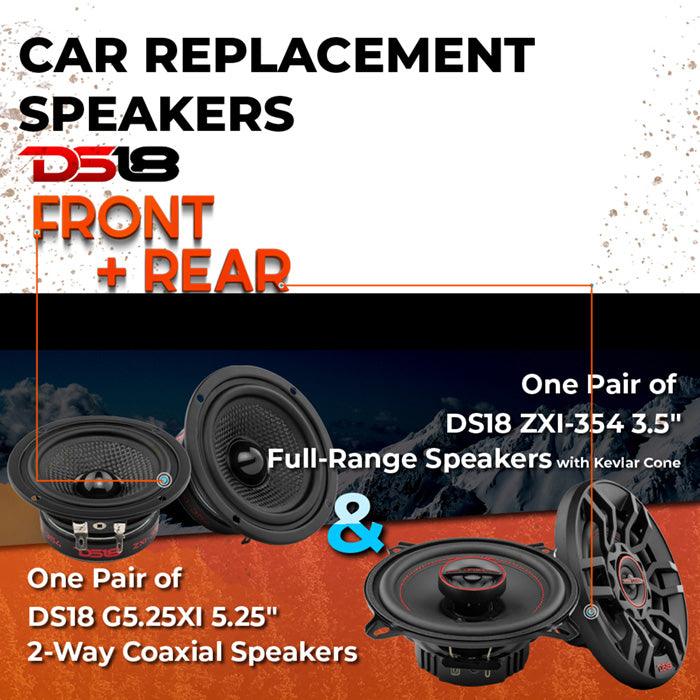 Car Speaker Replacement fits 1987-1991 for Dodge Colt Vista
