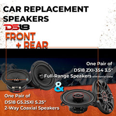 Car Speaker Replacement fits 1986-1986 for Dodge Colt Vista