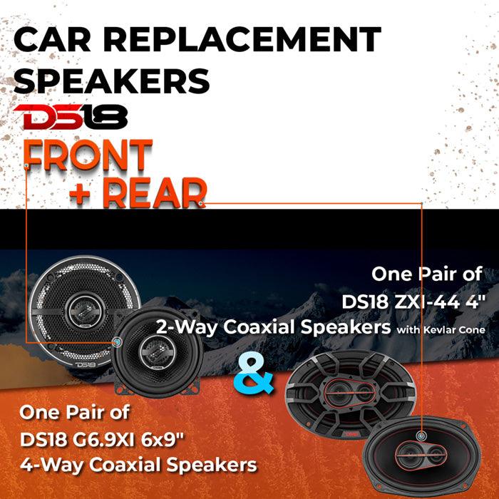 Car Speaker Replacement fits 1988-1996 for Eagle Summit  Coupe, Sedan