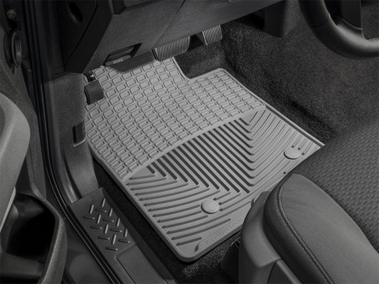 WeatherTech W2GR 94 Lincoln Town Car Front Rubber Mats - Grey
