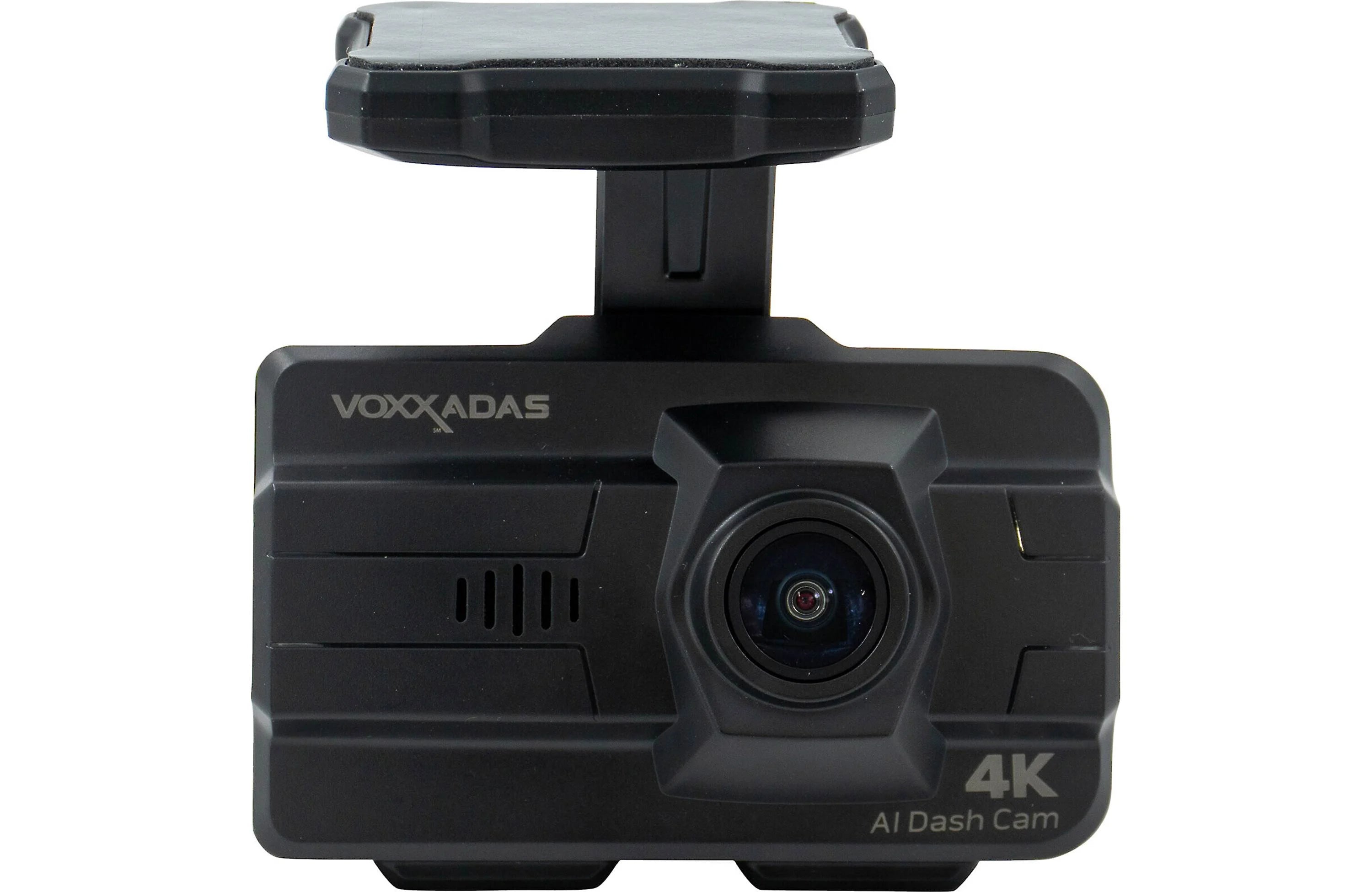 VOXX ADAS dash cam with 4K resolution on a white background