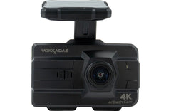 VOXX ADAS dash cam with 4K resolution on a white background