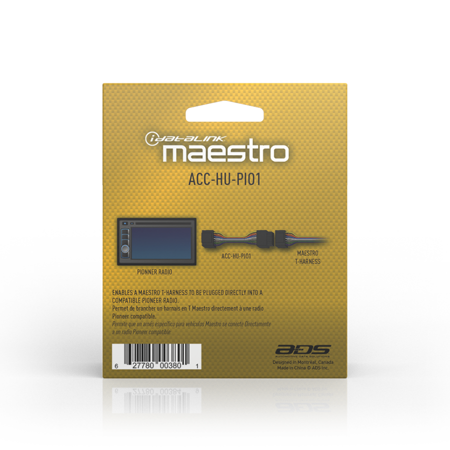 acc hu pio1 adapter harness BEAR DE