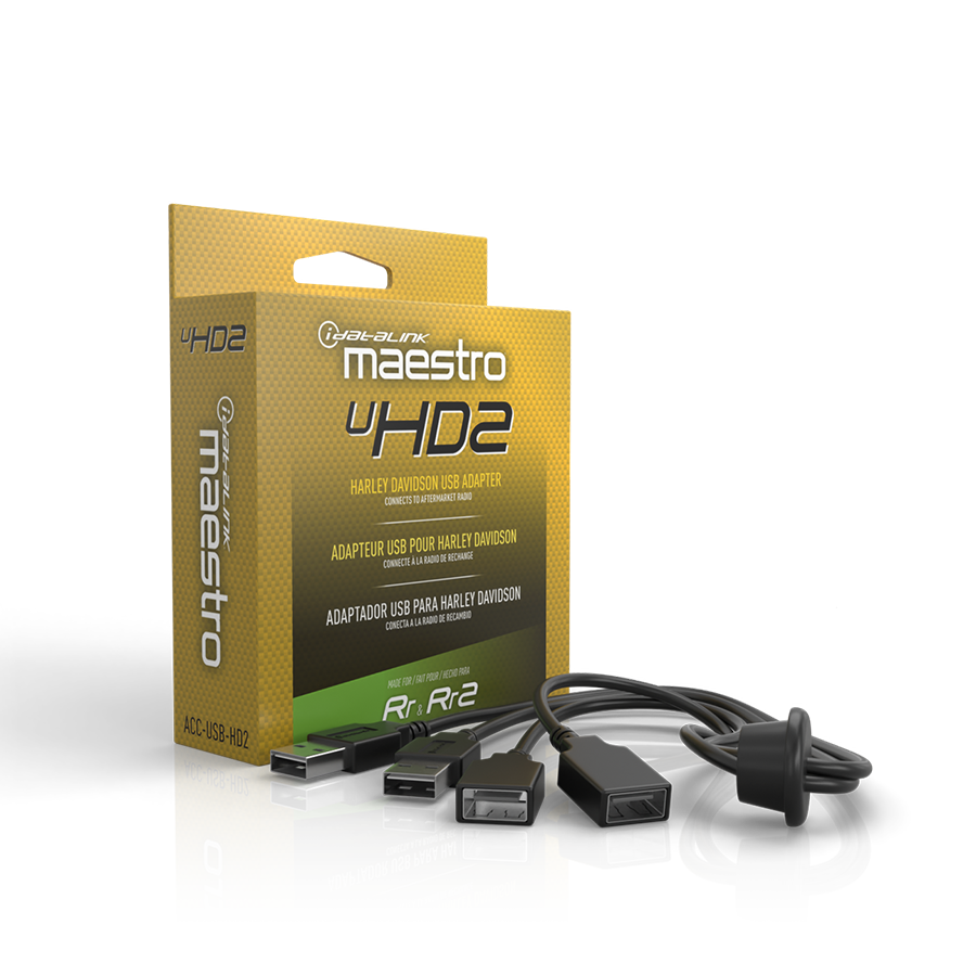 Maestro ACC-USB-HD2 Amplifier Bypass for Harley-Davidson