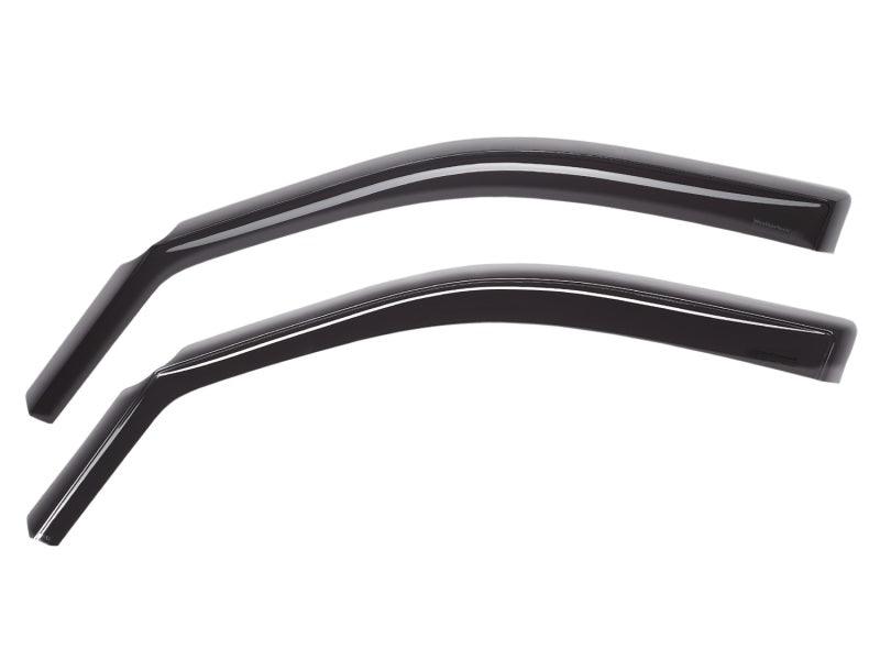 WeatherTech 801011 2020+ Toyota Highlander Front Side Window Deflectors - Dark Smoke