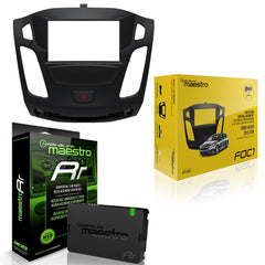 iDatalink KIT-FOC1 Dash and Wiring Kit with ADS-MRR Maestro RR Interface Module Install a new iDatalink-ready stereo and retain the steering wheel audio controls and other factory features in select 2012-2018 Ford Focus