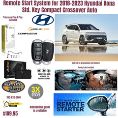 Remote Start System for 2018-2023 Hyundai Kona | Key Start Automatic