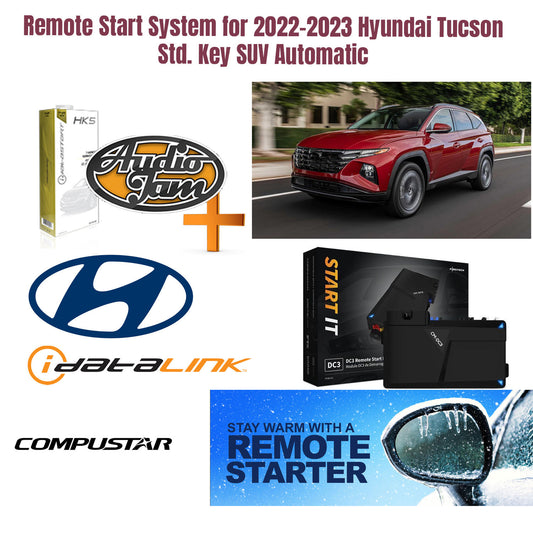 Remote Start System for 2022-2023 Hyundai Tucson Std. Key SUV Automatic