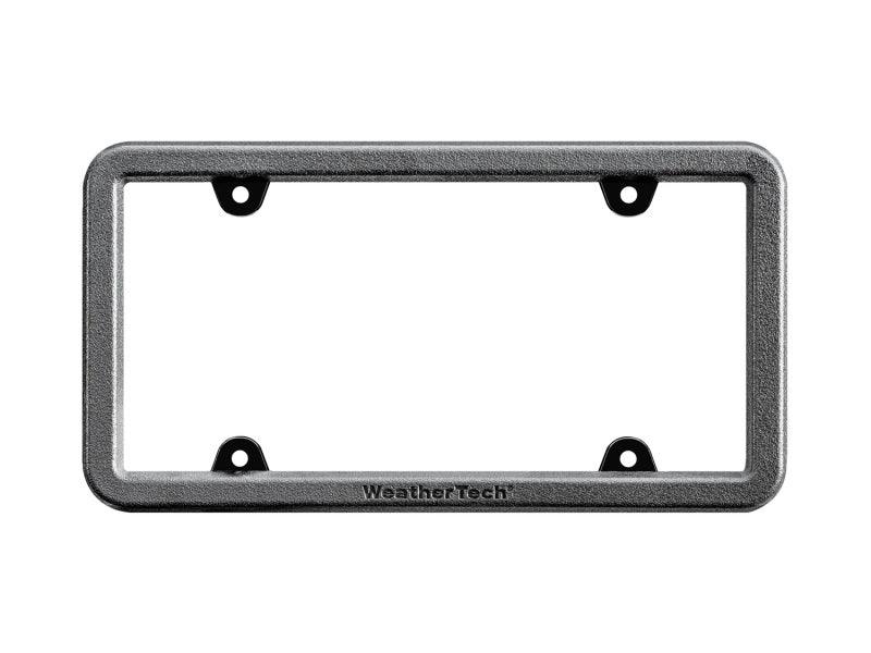 WeatherTech 8ALPBF1 BumpFrame Black Satin Textured Finish License Plate Frame