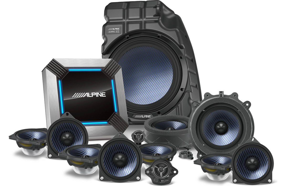 alpine pss-tsla-213p 13 speaker sound system tesla model 3