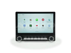 picture of carplay radio with all the apps in a Toyota Tacoma