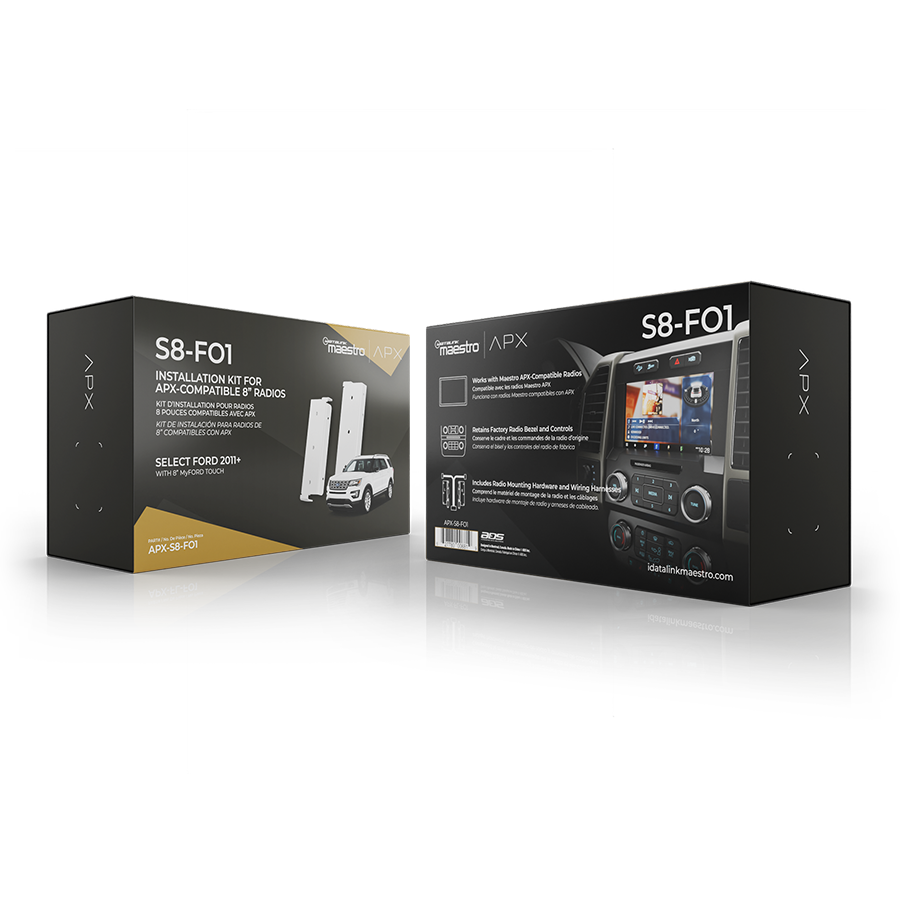 apx s8 fo1 radio installation kit ford near me
