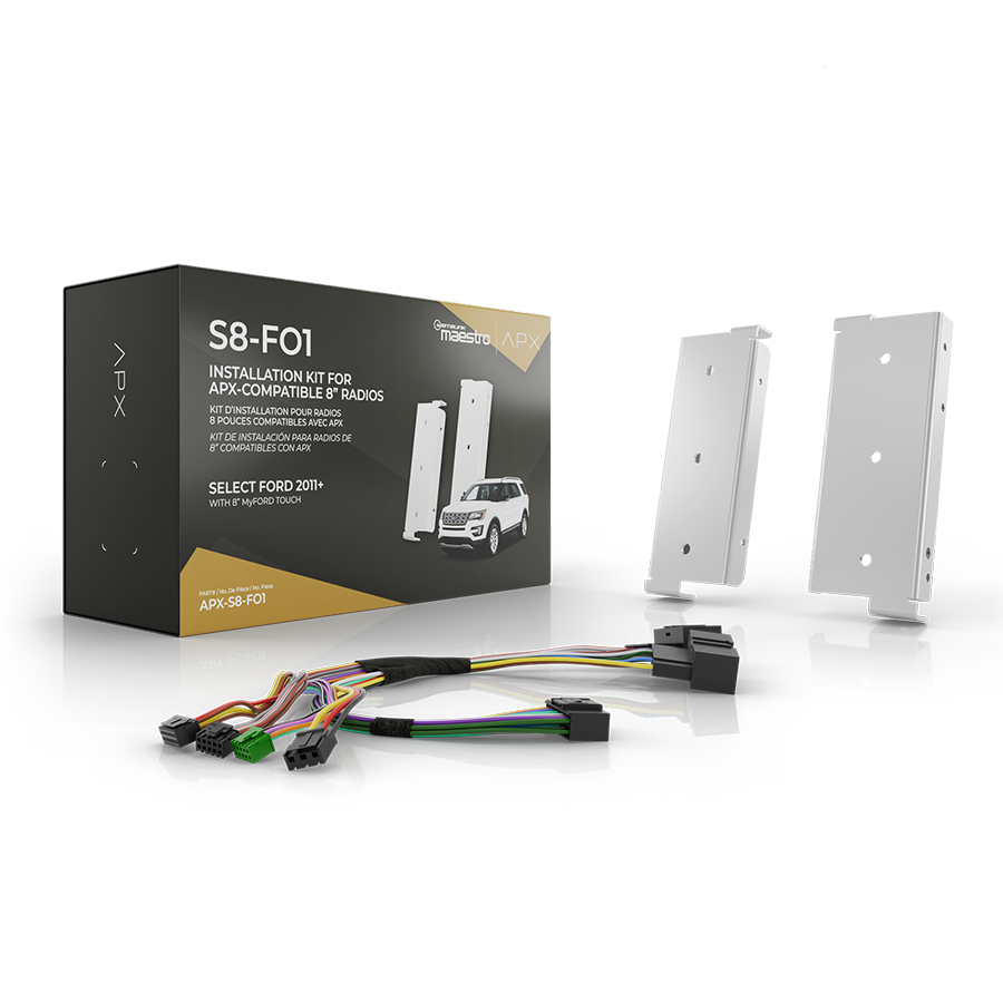 apx s8 fo1 radio installation kit ford