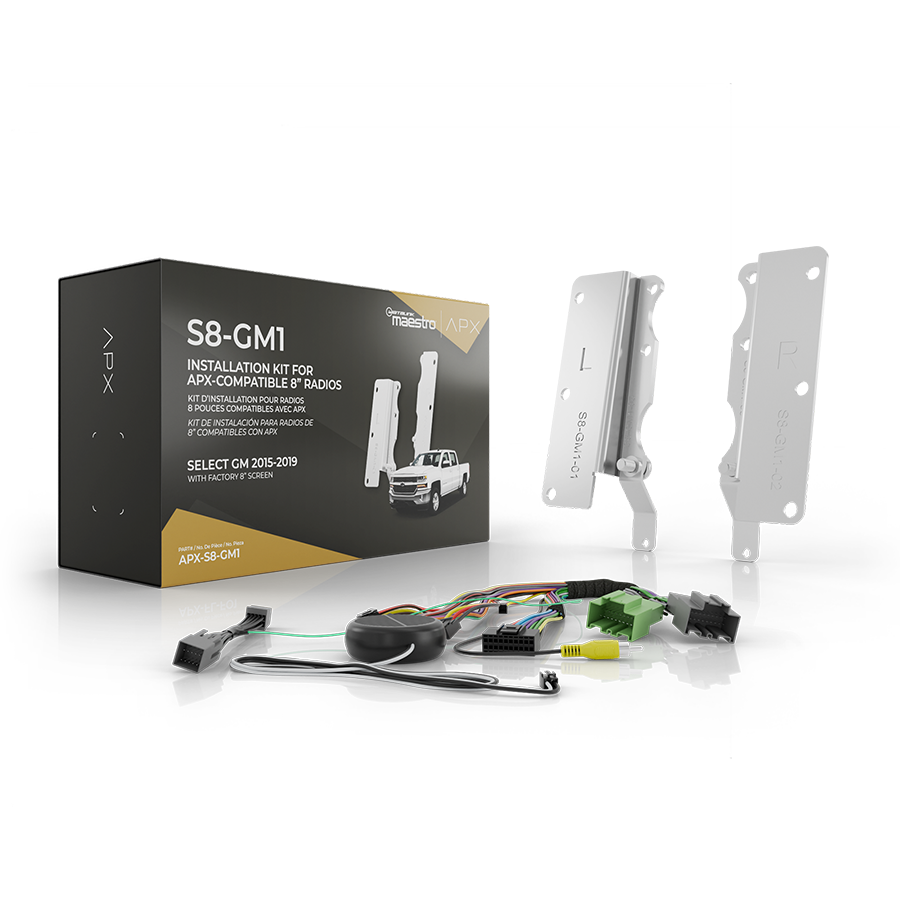 apx s8 gm1 radio installation kit