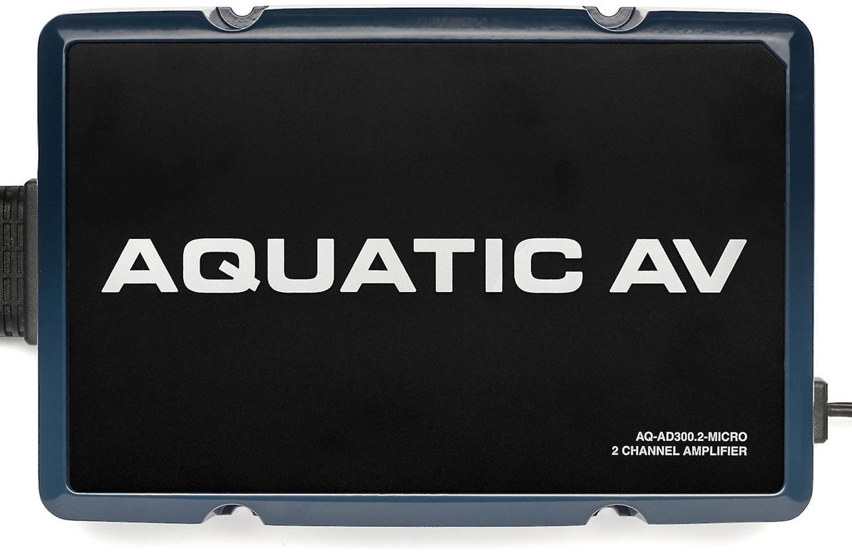 Marine Audio Amplifier for Harley Motorcycles | AQ-AD300.2MICRO