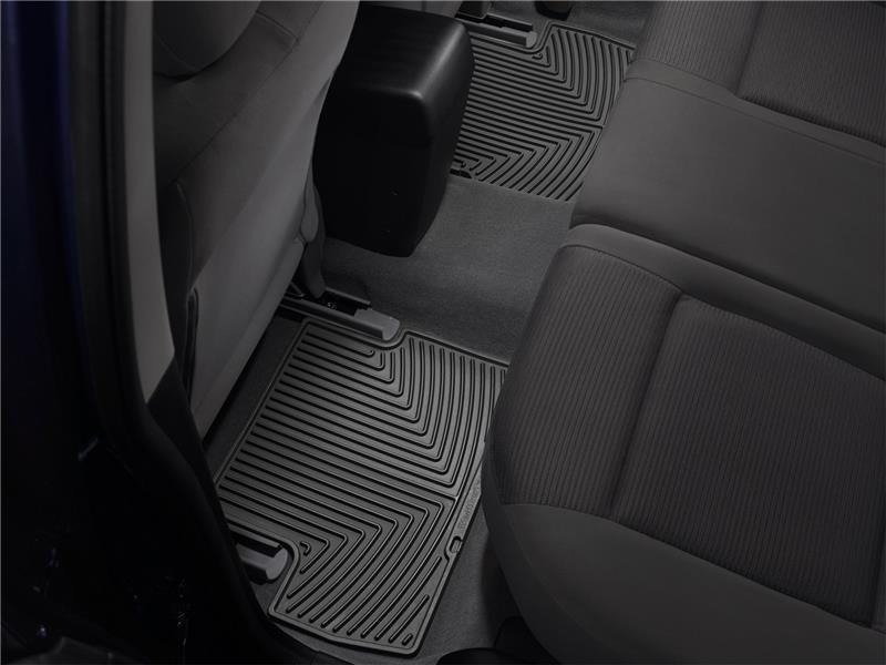 WeatherTech W217 08-13 Nissan Rogue Rear Rubber Mats - Black