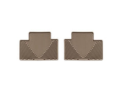 WeatherTech W136TN 05-13 Toyota Tacoma Crew Cab Rear Rubber Mats - Tan