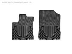 WeatherTech W96 09+ Pontiac Vibe Front Rubber Mats - Black