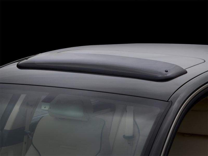 WeatherTech 89158 05+ Nissan Pathfinder Sunroof Wind Deflectors - Dark Smoke
