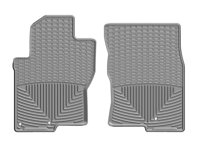 WeatherTech W458GR 08-19 Nissan Frontier Crew Cab Front Rubber Mats - Grey
