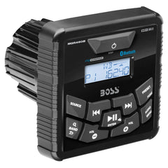 Boss MGR450B Marine Stereo – Bluetooth Control with Gauge-Style Mount