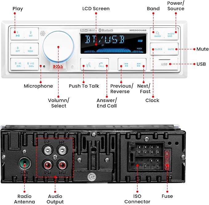 boss mr500uab marine stereo delaware