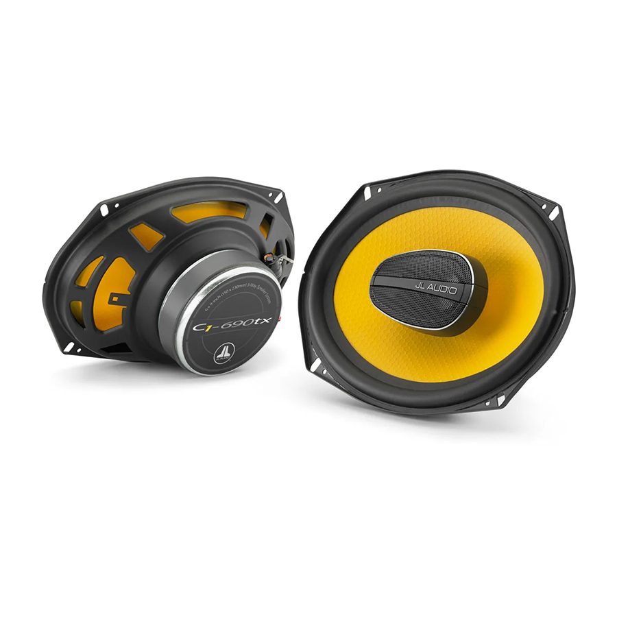 c1 690tx 3 way coaxial car speakers