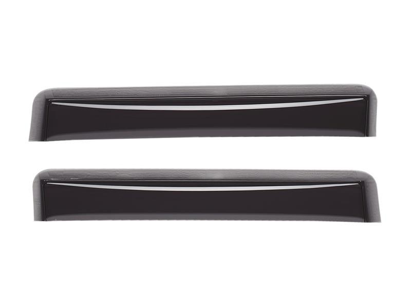 WeatherTech 81281 02-07 Jeep Liberty Rear Side Window Deflectors - Dark Smoke