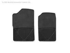 WeatherTech W14 88-99 GMC Sierra Extended Cab Front Rubber Mats - Black