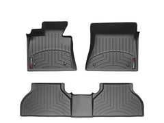 WeatherTech 447511 2015 Chevy Colorado Crew Cab Front Floorliners - Black