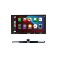 Jensen CAR716-BC 7-Inch Apple CarPlay Radio with Backup Camera