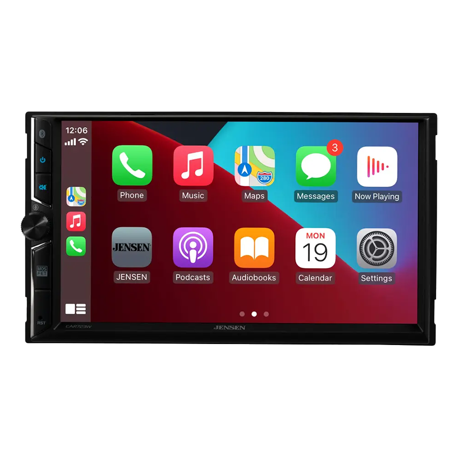 car723w 7 inch carplay radio