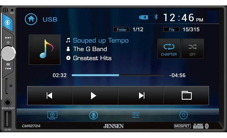 cmr2724 carplay radio