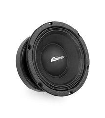 Car subwoofer with 'Comando' branding on a white background