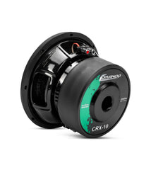 car subwoofer with visible branding on a white backgroun