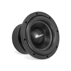 Car subwoofer with 'comando' branding on a white background